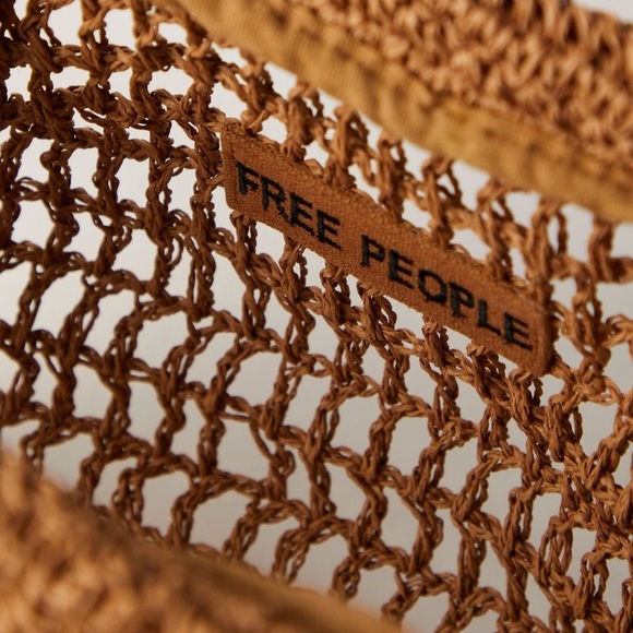 NWT Free People Sand Bound Clutch in Tan - Picture 4 of 7